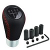 Abfer 6 Speed Shift Knob Leather Stick Shifting Lever Handle