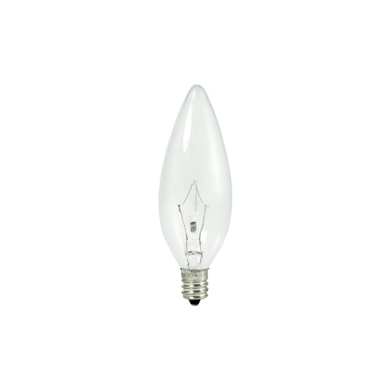 Bulbrite KR25CTC/32 460025 Krypton Bulb, 25W, Clear