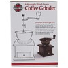Norpro 5548 Coffee Grinder, 8" x 4.5" x 4.5", Chestnut