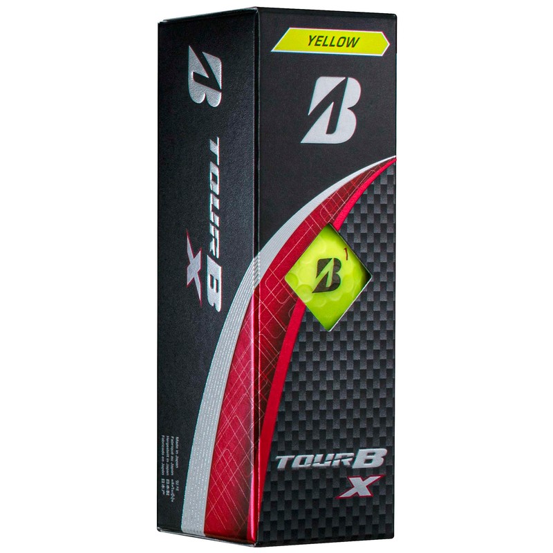 Bridgestone B4YXJ Tour B X Golf Balls, 2024 Model, 12