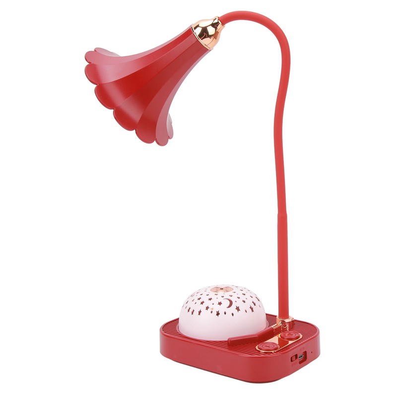 Phonograph Projection LED Desk Lamp Touch Control LED Desk Light