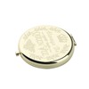 AKTAP Bee Gifts Always Be Your Own Queen Compact Mirror