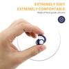 Silicone Ear Plugs for Sleeping - BUENSUENO 2 Pairs Reusable