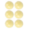 6pcs Bath Salt Ball Moisturizing Colorful Kid Friendly Mild Lemon