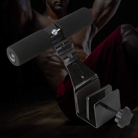 Yiran Sit Up Bar, Adjustable Portable Sit-up Exercise Bar Door Attachment for Fitness Body Muscle Strength Training Waist Belly Weight Lose Abdominal Trainers