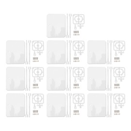 10 Pcs Action Figure Display Holder High Stability Doll Model Support Stand for 6 Inch Action Toy Doll White