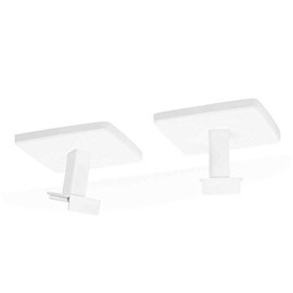 BestPartsCom 1 Pair of White Ceiling Bracket for Bose OmniJewel Lifestyle 650 Home Entertainment System, Speakers Ceiling Bracket Replacement