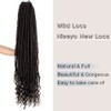 Niseyo Wild Locs 30 Inch Distressed New Faux Locs with