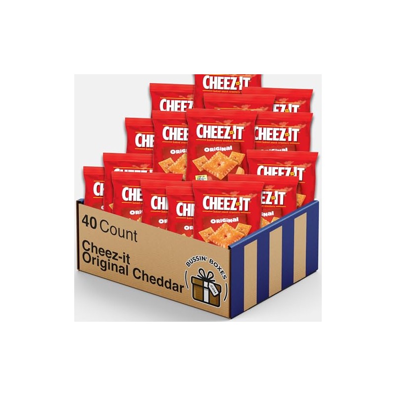 Bulk Cheez-It Original Cheddar Cheese Cracker Snack Packs by Bussin