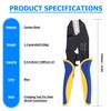 Flytuo Crimping Pliers for Shrink Connectors - Professional Wire Crimper