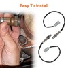 2PCS Upstream & Downstream Oxygen Sensor Compatible with Hyundai Accent