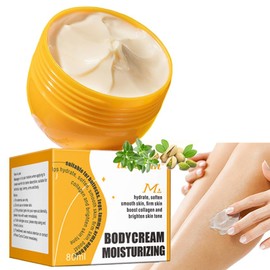 Tiejdhr Moisturizing Butt Cream, Body Cream Butt Firming Cream Body Skin Repair- Fast Absorbing, Non-Greasy Hydrate & Smooth Skin- 80ml (#01 Vanilla Pistachio)