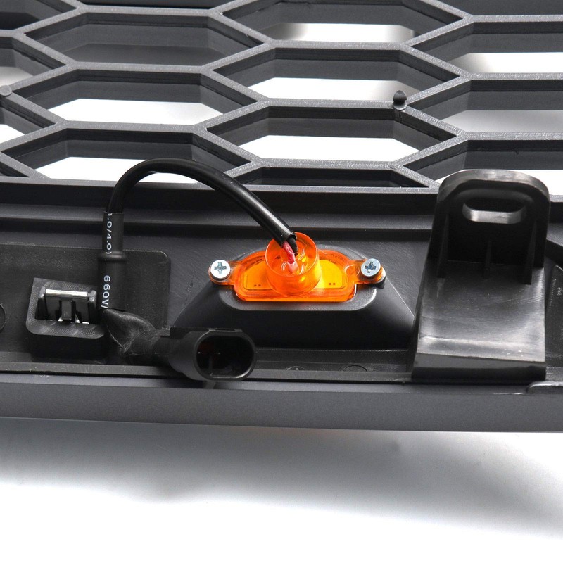 Areyourshop 3X Bumper Grille LED Light Grill For F-150 F150