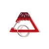 Beams Japan Small Item, Mt. Fuji Keychain, Red Free