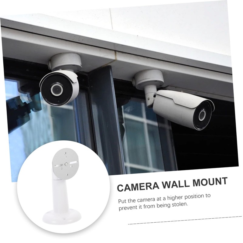 Mikinona 2Pcs Adjustable Mount Bracket for Indoor Outdoor Security Easy