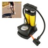 Double Barrel Foot Pump Fast Efficient Multifunction Portable Bike Floor