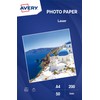 Avery Satin Photo Paper, Laser Printer, Superior, 200g/sq m, White,