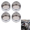 HDBUBALUS 4pcs Turn Signal Lens Cover for Harley Dyna Softail