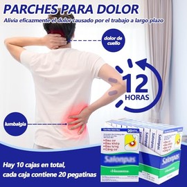 Parches TéRmicos para muscular 200 Unidades,Pequeño parches para molestias musculares en cuello,hombros y articulaciones, Parches para Alivar TensióN 