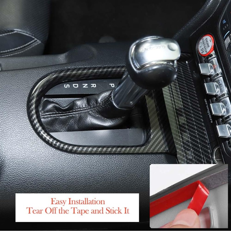 Car Gear Shift Panel Trim Cover Frame Interior Accessories for