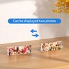 Niubee 2x6 Photo Booth Frame, Clear Acrylic Desktop Double Sided