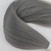 Grey Boho Braiding Hair Pre stretched Curly Braiding Hair Extensions