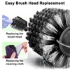 Electric Grill Clean Brush, Rechargeable Cordless BBQ Brush, 180°Adjustable Cleaning