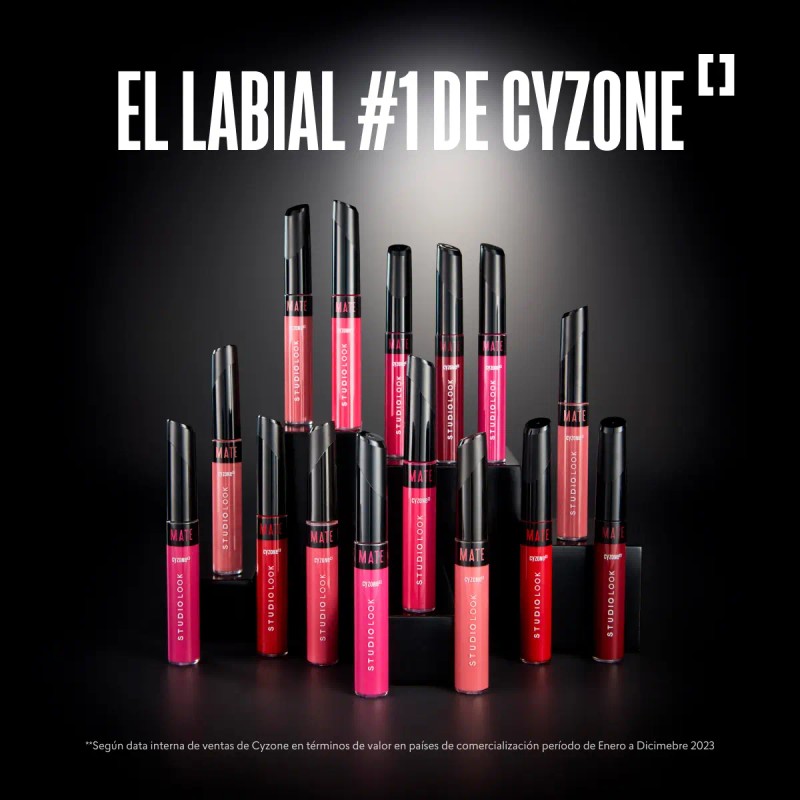 Cyzone Labial Mate Studio Look