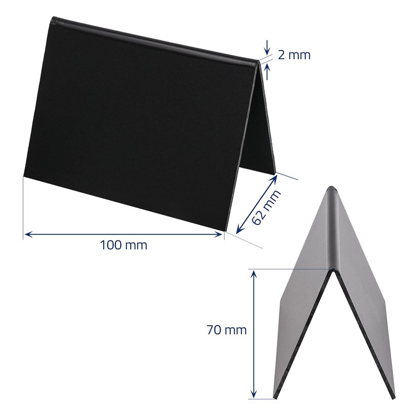 HMF 46413 Table Stand Chalkboard | Pack of 10 |