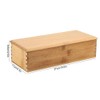 Natudeco Chopsticks Storage Box Spoons Organizer Japanese Chopsticks Case Tableware