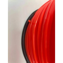 Unbranded 5lb .095 Star Orange Commercial String Trimmer Line Fits Crossfire Shape