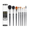 Vela.Yue Makeup Brush Set of 8 Portable Makeup Brushes Foundation
