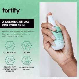 Fortify 9-in-1 Hydrating Face Mist with Hyaluronic Acid & Aloe - Dermatologis...