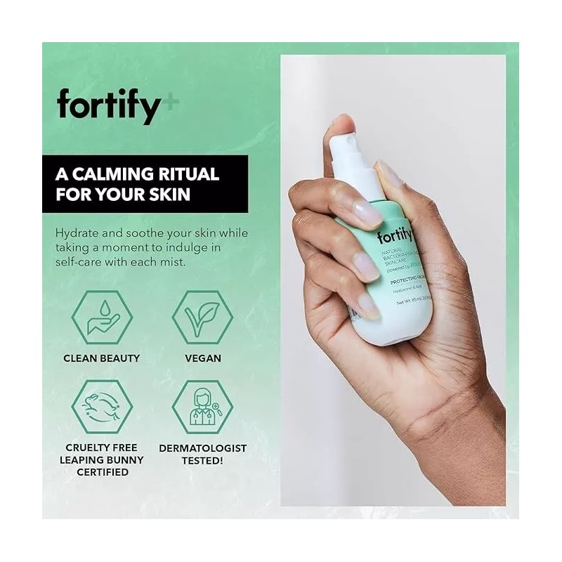 Fortify 9-in-1 Hydrating Face Mist with Hyaluronic Acid & Aloe