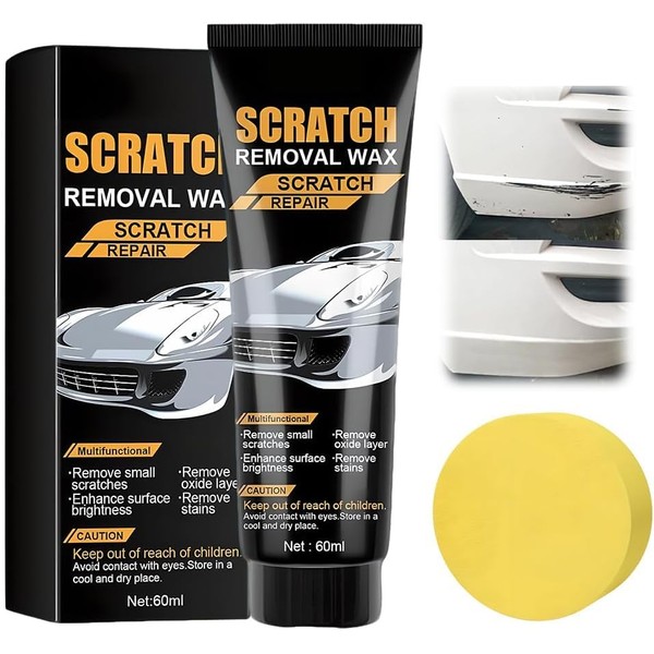 Upgraded Car Scratch Removal Wax, Scratch Remover for Vehicles Deep