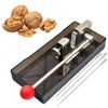 Frezonika Nut Crackers for All Nuts with 3 Picks Included,