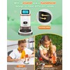 USCAMEL Mini Microscope for Kids - 100-1000x Magnification Handheld Digital