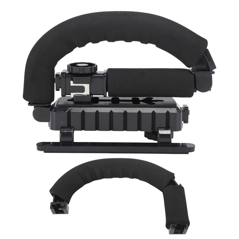 Handheld Camera Stabilizer Grip, Universal U Shaped Handle Works with