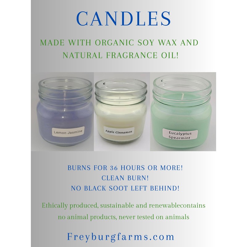 Freyburg Farms Fresh Linen Candle