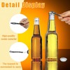 QTRQTR Bottle Opener Keychain, Beer Bottle Opener with Lanyard, 4