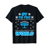 Hanukkah Oy To The World Funny Chanukah Jew Men Women Kids T-Shirt