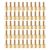 YOKIVE Pack of 100 M2.5 Spacer Screws Brass Hexagonal PCB