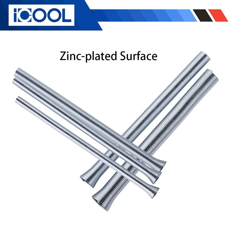 ICOOL 5pcs Spring Tubing Benders Set 1/4, 5/16, 3/8, 1/2,