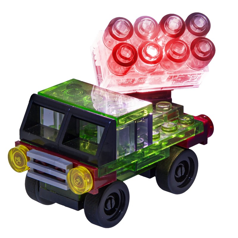 Laser Pegs, LAM02 Double Pack, Building, Light Brick, Toy for