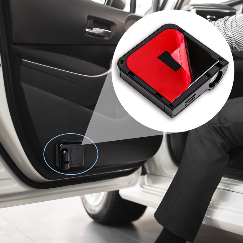 Car Door Lights Projector, Mushroom Car Door Projector Lights Universal