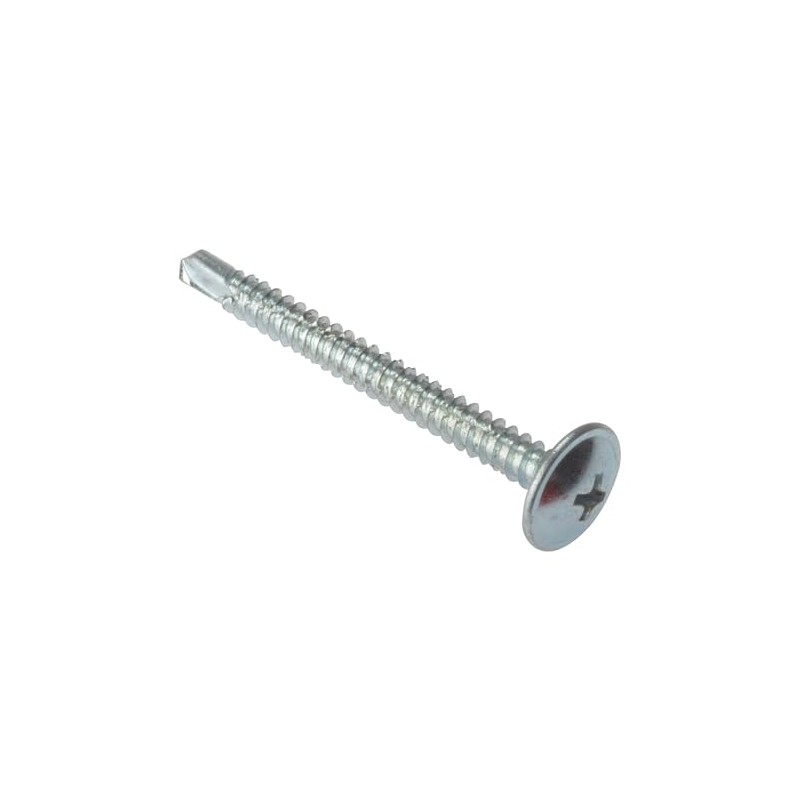 Baypole Self-Drill Screw Phillips Wafer Head ZP 4.8 x 60mm