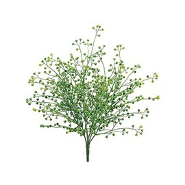 Arcadia Silk Plantation 15.5" Mini Lotus Bush Green (pack of 24)