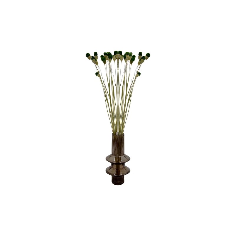 Bergamo Art Bundle of 4 Dried Gomphrena Globosa 22-24" long