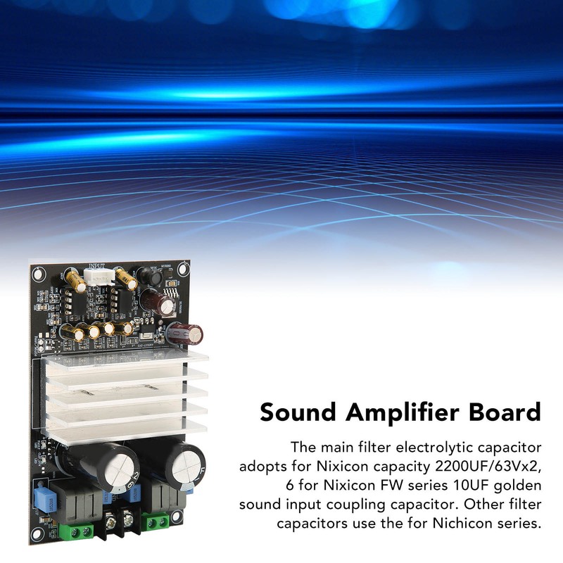 Sound Amplifier Board DC24‑48V Powerful High Power 300W and 300W