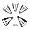 Performance OE Replicas PR212 22 Inch Wheel Chrome Inserts Set
